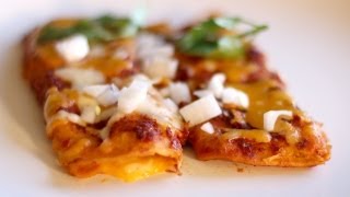 How to Make Cheese Enchiladas with Homemade Sauce  Hilah Cooking [upl. by Batty]