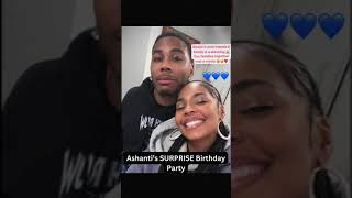 Ashanti Cries Tears Of Joy Over Nellys Special Birthday SURPRISE 🥹💖 Nelly Ashanti love [upl. by Ansela]