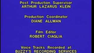 Berenstain Bears 1985 end credits with 80s Nelvana logo [upl. by Alomeda]