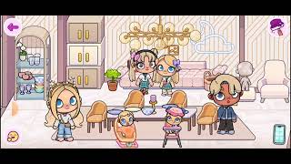 a school day life✨ voiced🗣️ Avatarworld ✨💗🌈🌸🌸 [upl. by Adnamra513]