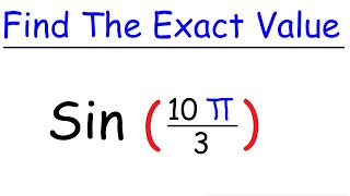 How To Find The Exact Values of Trig Functions [upl. by Richmond]