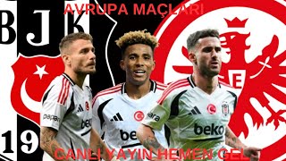 Pes2024 Frankfurt Besiktaş maç özetleri [upl. by Emmit1]