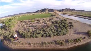 Bettys Kitchen BLM Boondocking near Yuma AZ Feb 2016 [upl. by Neelyahs305]