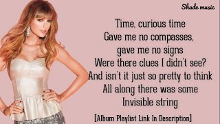 Taylor Swift  Invisible String HD Lyrics [upl. by Ajat556]