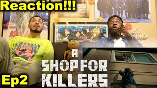 Ep2 A Shop For Killers 킬러들의 쇼핑몰  Jeong Jinman  Reaction [upl. by Essirahc583]