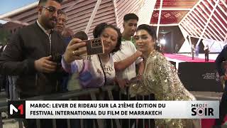 Maroc  Lever de rideau sur la 21e édition du Festival international du film de Marrakech [upl. by Nosduj]