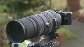 Pentax QS1 with Fotodiox Adapter and 150 to 500mm zoom lens test [upl. by Zoilla]