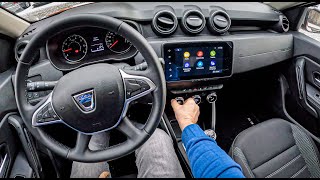 NEW Dacia Duster Prestige 2022 10 TC 100 HP POV Test Drive 1048 Joe Black [upl. by Raviv]