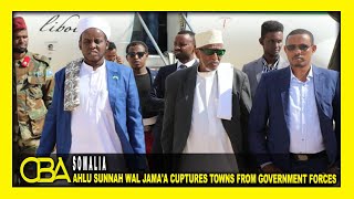 Somalia Ahlu Sunnah Wal Jamaa cuptures towns from government forces [upl. by Ellehcan441]