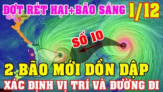 🔴 Tin Bão Mới Sáng 0112HT Bão Mạnh Ở Nam BĐBão Số 10 Tăng Diễn Biến MớiSắp Có Mưa Lớn 3 Miền [upl. by Okiman]