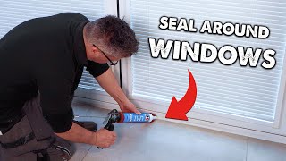 DIY Guide To Sealing Around Window Frames Internally Or Externally [upl. by Ylrebme787]