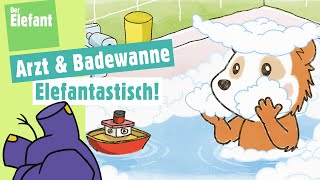 Bobo geht zum Kinderarzt amp Bobo in der Badewanne  Der Elefant  WDR [upl. by Eerdua71]