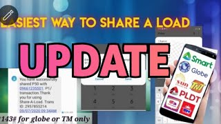 HOW TO SHARE A LOAD 2023 UPDATE IN GLOBE  MaRicks Gallery [upl. by Eeresed635]