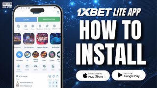 How to Download 1xBet Lite App India StepbyStep Guide  1XBET Mobile App GUIDE and TUTORIAL [upl. by Dlorah]