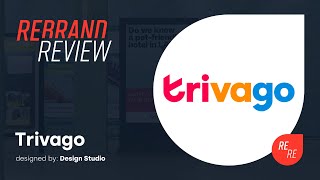 Designer reacts to the Trivago rebrand  Rebrand Review [upl. by Iaka]