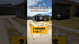 Compton California DUPLEX  FULLY REMODELED compton realestate california [upl. by Eiclek]