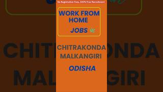 Work from Home Jobs in Chitrakonda Malkangiri Odisha [upl. by Macdonald]