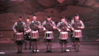 Duncan McCall Pipe Band  Drum Salute  Concert Oct 2009 [upl. by Rehpotsrihc]