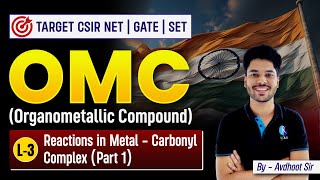 Metal Reaction In CSIR NET Carbonyl Complex 1  Organometallic Compound In CSIR NET 2024  IFAS [upl. by Amis34]