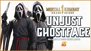 MK1THEMIGHTYUNJUST GHOSTFACE  PRO GAMEPLAY  Mortal Kombat 1 Khaos Reigns [upl. by Britte]