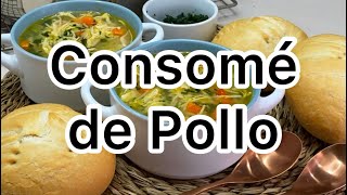 CONSOMÉ DE POLLO [upl. by Ellenij]