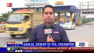 Ganjil Genap di GT Bekasi Mulai Diberlakukan [upl. by Wahl]