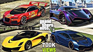 5 Rare Cars Secret Location Gta 5 Story Mode  Gamerfaiz [upl. by Nemhauser]