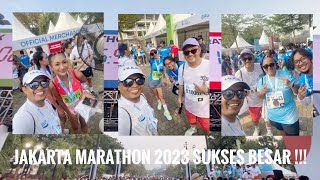 Jakarta Marathon 2023  Big Success 🎉🙌🏻🎊 Super Keren [upl. by Selyn196]