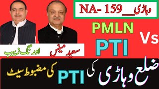 NA159 Vihari No Side Khichi Family is Very Strong Saeed Mainas is weak candidate PMLN bs PTI [upl. by Bronson]