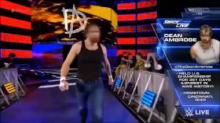 Dean Ambrose entrance [upl. by Yeneffit]