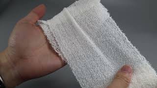 100 Cotton Crepe Bandage Elastic Medical Bandage For Hospital [upl. by Asyle]