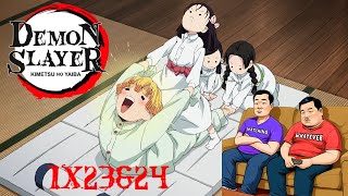 Demon Slayer Kimetsu no Yaiba 2019 1x23amp24  Reaction amp Commentary [upl. by Eanahs]