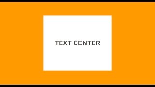 Text Center Inside a Div Block [upl. by Irac608]