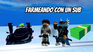 Farmeando Con Un Sub  ROBLOX JAILBREAK [upl. by Nbi]