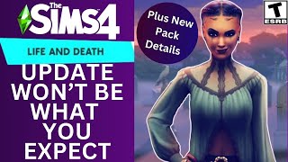 New Sims 4 Update  Life amp Death Expansion Hints [upl. by Iram]