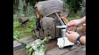 Bushcraft Pack Gear Loadout amp Walk In The Woods [upl. by Butterfield949]