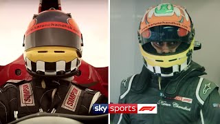 Driving Lewis Hamilton’s Mercedes and Niki Lauda’s Ferrari 🏎️💨 At Home With Sky F1  Karun Chandhok [upl. by Ennirac214]