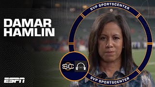 Lisa Salters reports on Damar Hamlin  SC with SVP [upl. by Ifen]