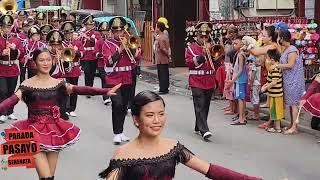 Marching Bands Parade  Malibay Pasay Fiesta 2023 [upl. by Gnilrad]