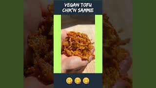 VEGAN TOFU CHIK’N SAMMIE Recipes I Vegan Food  Vegan Diet  Vegan recipes  Vegan [upl. by Haelem]