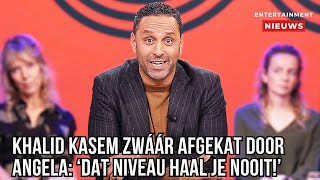 Angela de Jong haalt genadeloos uit naar Khalid Kasem na ongemakkelijke talkshowavond met Eva Jinek [upl. by Radmilla]