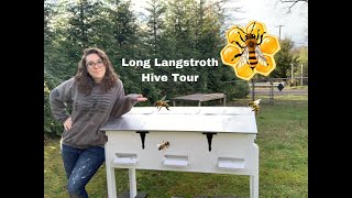 Long Langstroth Hive Tour  Episode 2 LCH [upl. by Shellie838]