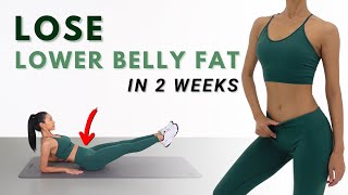 LOSE LOWER BELLY FAT in 2 weeks  10 MIN Lower Abs Workout [upl. by Aidole454]