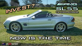 MERCEDES SL55 AMG 2003  Smart investment ubercool and fast [upl. by Leotie149]