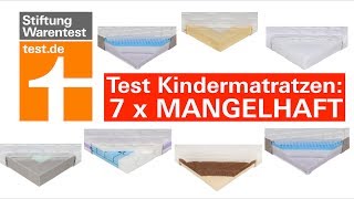 Test Kindermatratzen Diese 7 sind mangelhaft amp können für Babys gefährlich werden [upl. by Nedarb]