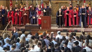 Yale College Opening Assembly  Class of 2022 [upl. by Pax]