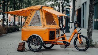 quotElectric Camper Tricycle Tour The Ultimate EcoFriendly Adventure Vehiclequot [upl. by Tad]