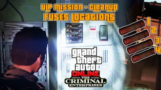 All Fuses Locations  The Criminal Enterprises DLC  GTA 5 Online [upl. by Almeria]