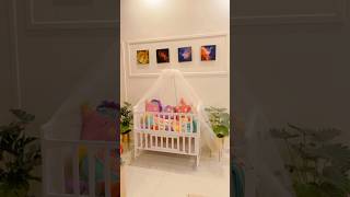 Daneen  Tinnies wooden baby cot shortvideo youtube youtubeshorts baby shorts vlog [upl. by Olimreh]