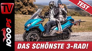 Der schönste Dreiradroller samt Weltneuheit Peugeot Metropolis 400 im Test [upl. by Aiker]